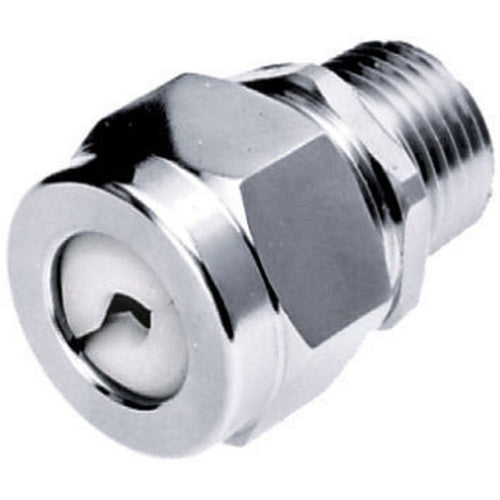 Hubbell SHC1022ZP Cord Connector Straight Male, .25-.38", 1/2", Steel