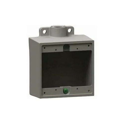 Killark 2FD-1 Device Box 2-Gang Aluminum 1/2"