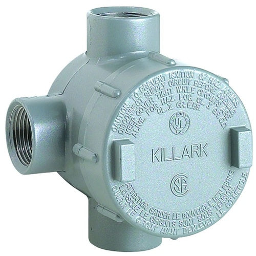 Killark GECTT-1 1/2" Explosion-Proof Conduit Body