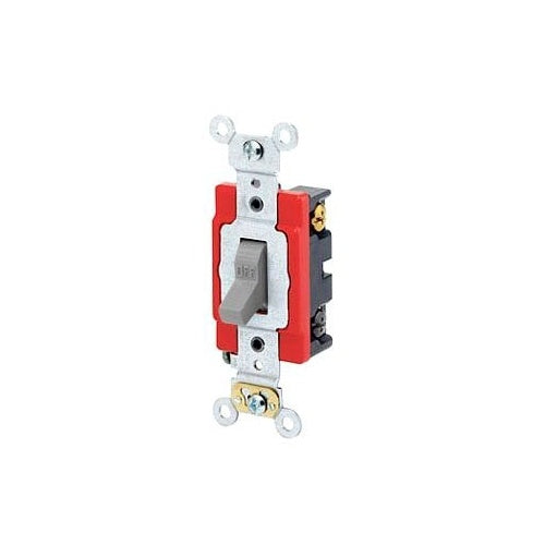 Leviton 1224-2GY 4-Way 20A 277V Gray Ac Switch