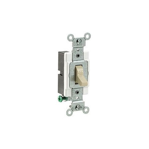 Leviton CS120-2I Sp 20A 277V Ivory Switch
