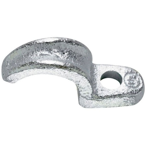 Crouse-Hinds 516 2-1/2" 1-Hole Malleable Conduit Strap
