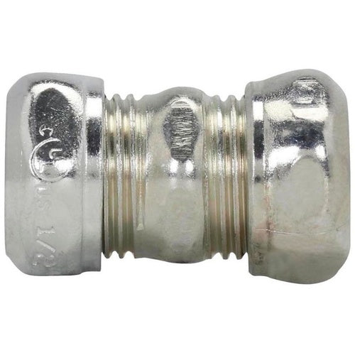 Crouse-Hinds 666 2-1/2" Steel Compression Emt Coupling