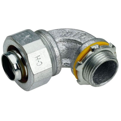 Crouse-Hinds LT10090G-SA 1" Liquidtight 90D Connector