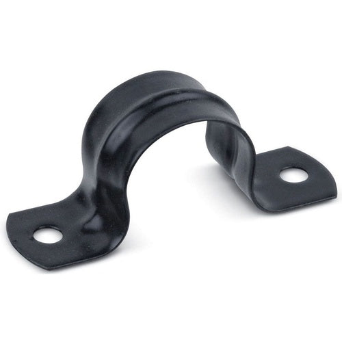 Ocal 2HS3/4-G PVC Coated Pipe Strap 2-Hole 3/4" Gray