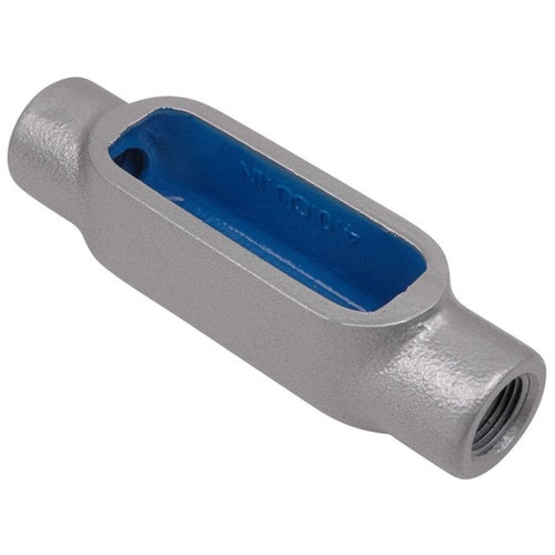 Ocal C27-G Conduit Body C-Shape Form-7, 3/4" Dark-Gray