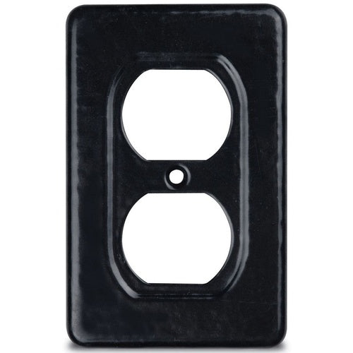 Ocal DS23-G PVC Coated FS/FD Duplex Receptacle Cover Gray
