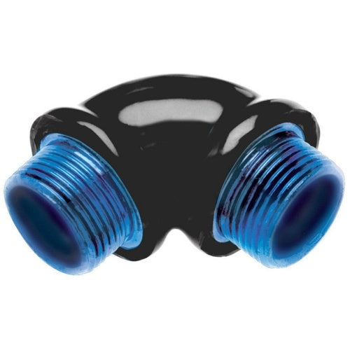 Ocal EL196-G PVC Coated Elbow Male/Female 90-Deg 1/2" Gray