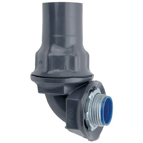Ocal ST290-G PVC Coated Sealtite Conduit Connector 90-Deg 2" Dark-Gray