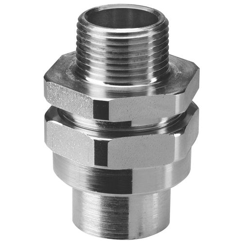 Ocal UNY805-G PVC Coated UNY Male Union 3" Gray