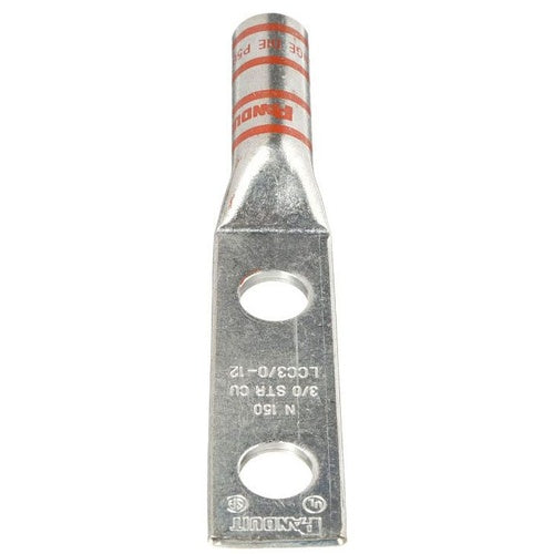 Panduit LCC3/0-12-X Copper Lug 3/0Awg 1.75"space Nowdw Pk10