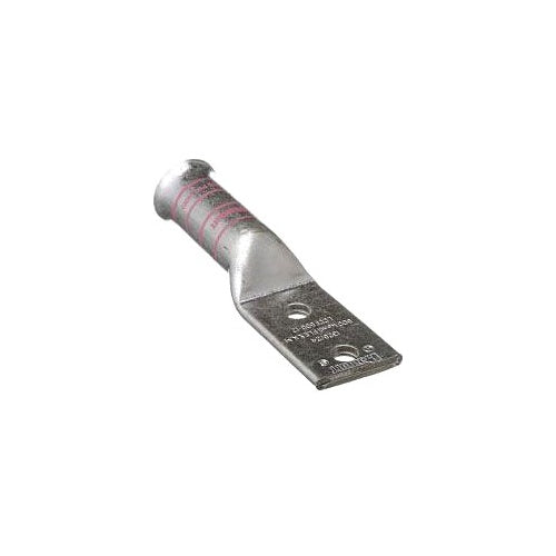 Panduit LCCF500-12-6 Copper Lug 2-Hole 500Kcmil Flared 1/2 Stud Pkg 6