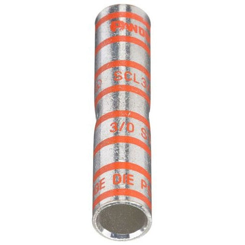 Panduit SCL3/0-X Copper Butt Splice Long 3/0Awg Pkg 10
