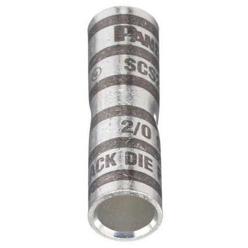 Panduit SCS2/0-X Copper Butt Splice 2/0Awg Pkg 10