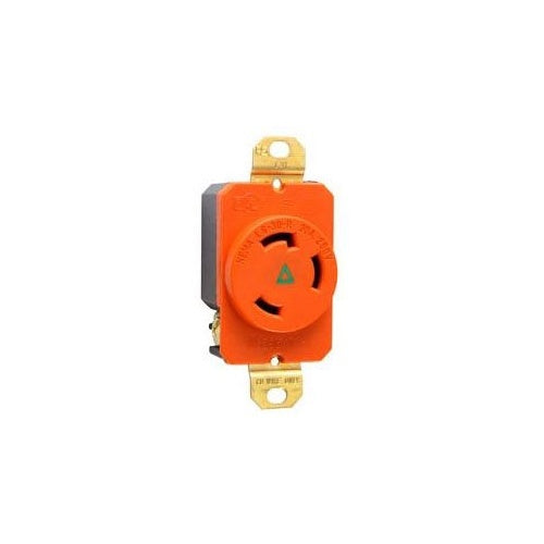 P&S IGL630-R Turnlok Receptacle Single 3-Way 30A 250V Isolated Ground