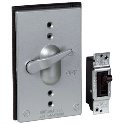Red Dot CCT-1 1-Gang Weatherproof Sp 10A Switch Cover
