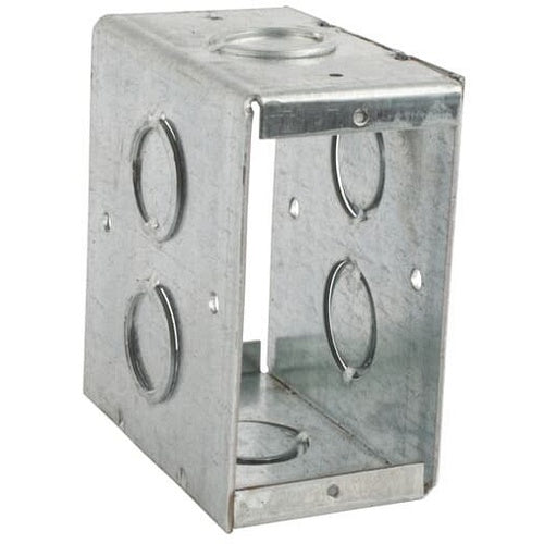 Steel City CBTW-4 Thruwall Box For Block 24Cu Galvsteel