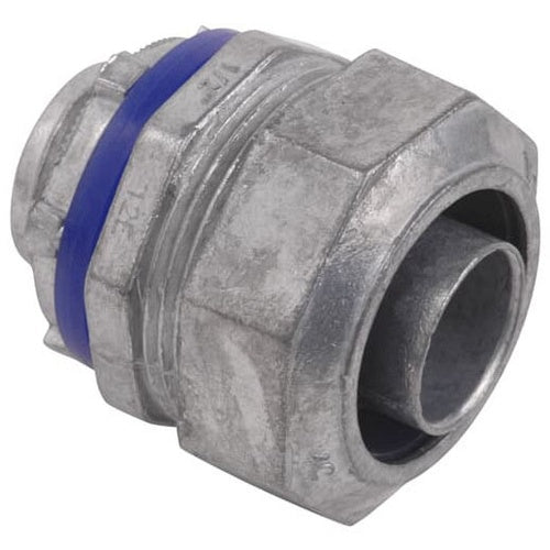 Steel City LT203 1" Connector, Liquidtite Flex Metal, Die-Cast