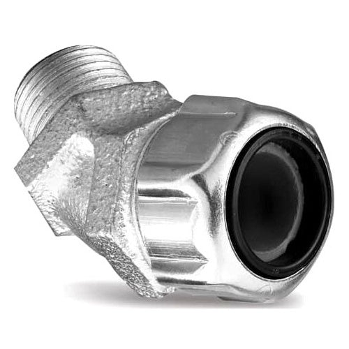 T&B 2201 1/2" 45D Liquidtight Cord Connector .250-.375