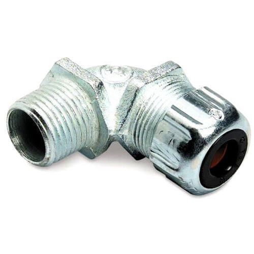 T&B 2252 3/4" 90D Liquidtight Cord Connector .125-.250