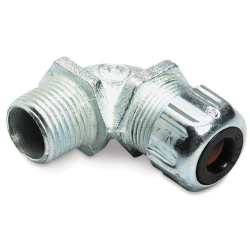 T&B 2269 1/2" 90D Liquidtight Cord Connector .375-.500