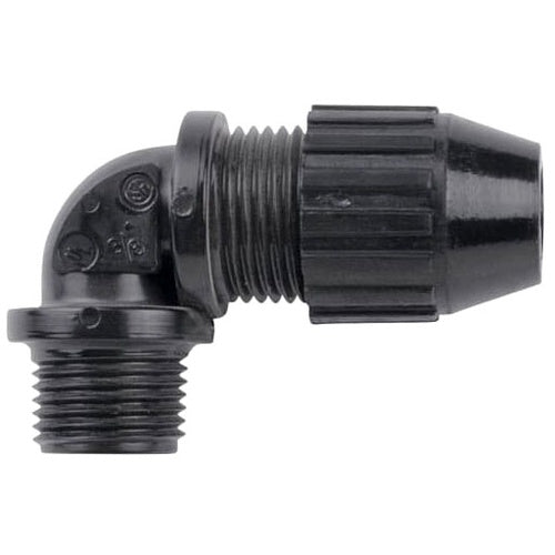 T&B 2686 1" 90D Liquidtight Cord Connector .77-.895 Nylon