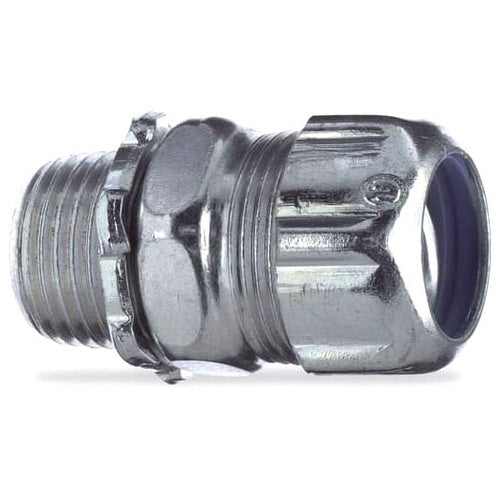 T&B 5236 1-1/2" Non-Insulated Liquidtight Connector Steel