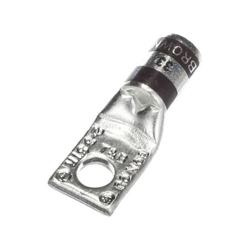 T&B 54107 No2 Copper Standard Barrel 1-Hole 1/4" Bolt