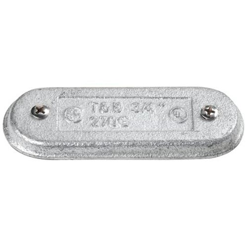 T&B 870F 2-1/2-3" Cast Cover, Gray Iron, Form