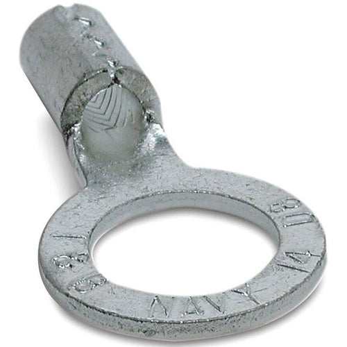 T&B D72 Non-Insulated Brazed Seam Ring Terminal 8 5/16