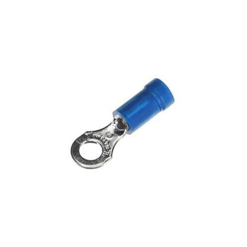 T&B RB867 Insulated Vinyl Ring Terminal 18-14 No8Awg Blue