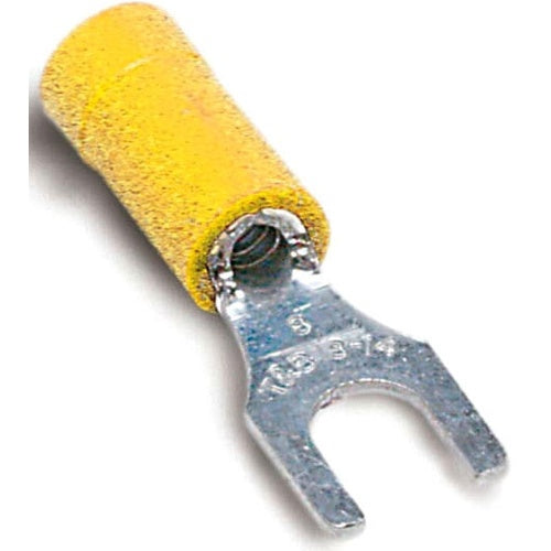 T&B RC1167 Insulated Vinyl Fork Terminal No12-10 1/4" Yellow