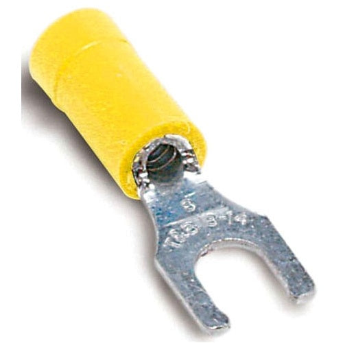 T&B RC2237 Insulated Vinyl Locking Fork Terminal 12-10 Bolt 1/4