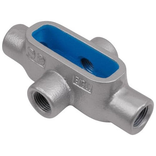 T&B X17 1/2" Conduit Body Gray Iron X Form-7